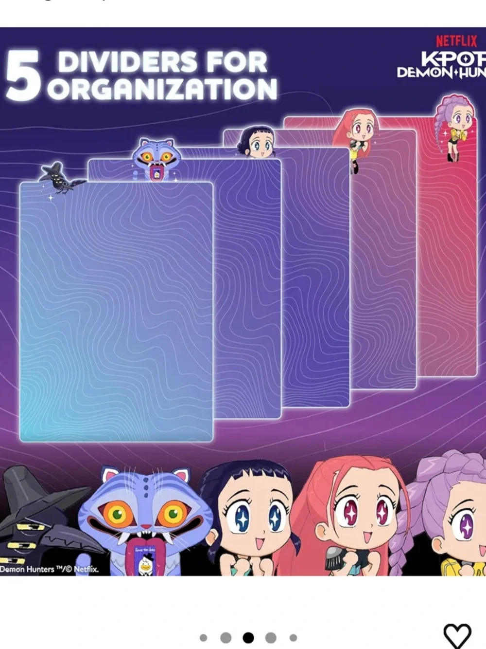 KPop Demon Hunters™ Huntr/x Tab Journal with 80 Lined Pages, Spiral-Bound